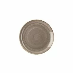 Churchill Stonecast Peppercorn Grey Coupe Plate 16.5cm (12 Pack) - BH656PG