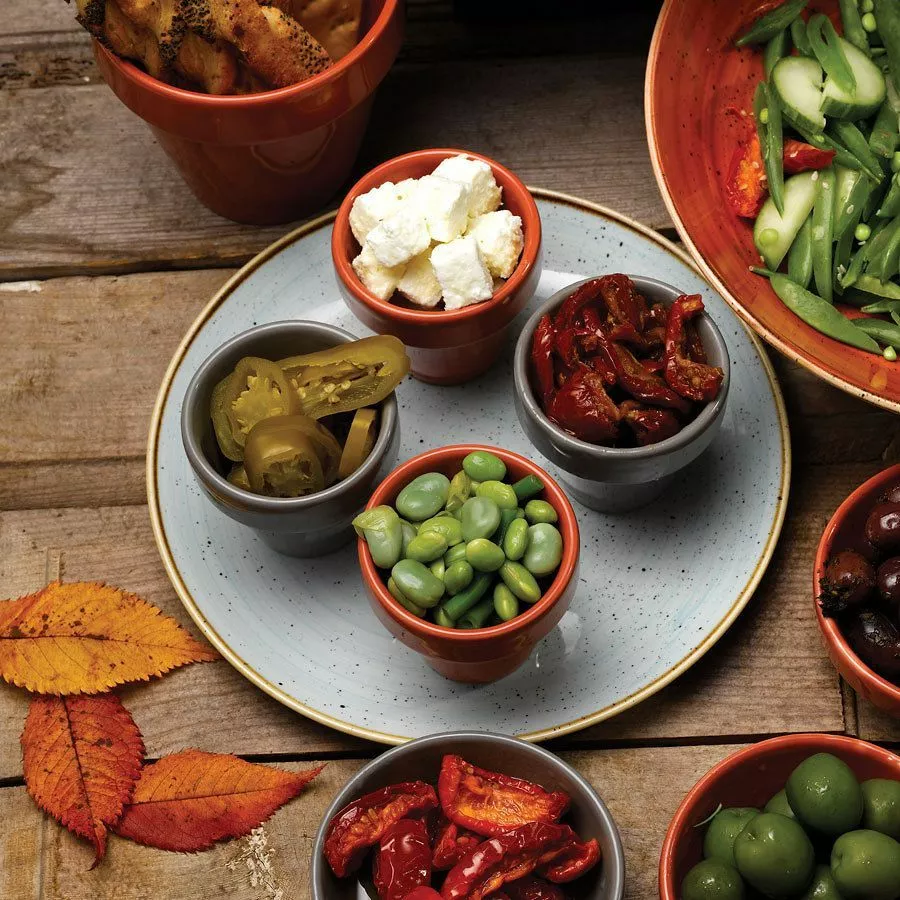 Churchill Stonecast Peppercorn Grey Coupe Plate 28.8cm (12 Pack) - BH653PG 2 Churchill Stonecast Peppercorn Grey Coupe Plate 28.8cm (12 Pack) - BH653PG - Image 2