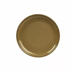 Genware Terra Stoneware RusticBrown Coupe Plate 24cm (12 Pack) - BJ132