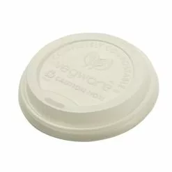 Vegware Compostable Coffee Cup Lids 225ml / 8oz (Pack Of 1000) - GH024