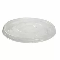 Vegware Compostable Cold Cup Flat Lids 340ml / 12oz And 455ml / 16oz (Pack Of 1000) - GK106