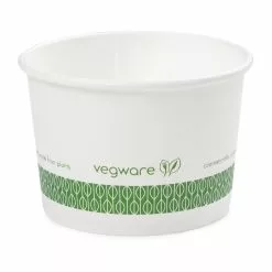 Vegware Compostable Hot Food Pots 230ml / 8oz (Pack Of 1000) - GH027