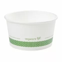 Vegware Compostable Hot Food Pots 340ml / 12oz (Pack Of 500) - GF046