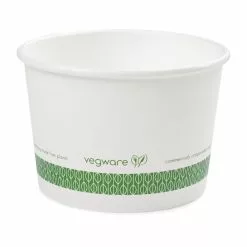 Vegware Compostable Hot Food Pots 455ml / 16oz (Pack Of 500) - GF047