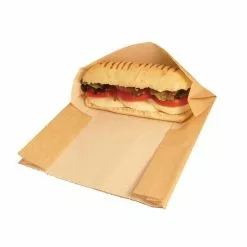 Vegware Compostable Kraft Panini Bags (Pack Of 500) - GH019
