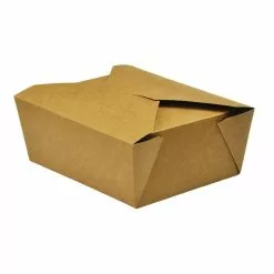 Vegware Compostable Paperboard Food Boxes No.8 1300ml / 46oz (Pack Of 300) - GK102