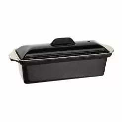 Vogue Black Cast Iron Pate Terrine Mould 1.3Ltr - U559
