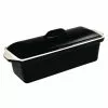 Vogue Black Cast Iron Pate Terrine Mould 1.7Ltr - U560