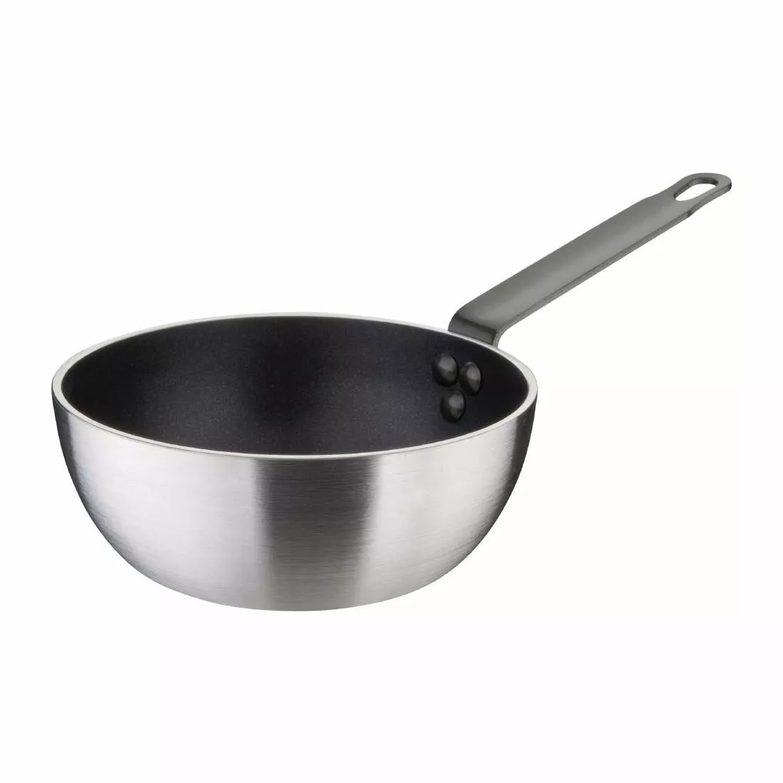 Vogue Non Stick Aluminium Flared Saute Pan 200mm - T298 1 Vogue Non Stick Aluminium Flared Saute Pan 200mm - T298
