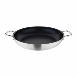 Vogue Non Stick Teflon Aluminium Paella Pan 350mm - T368