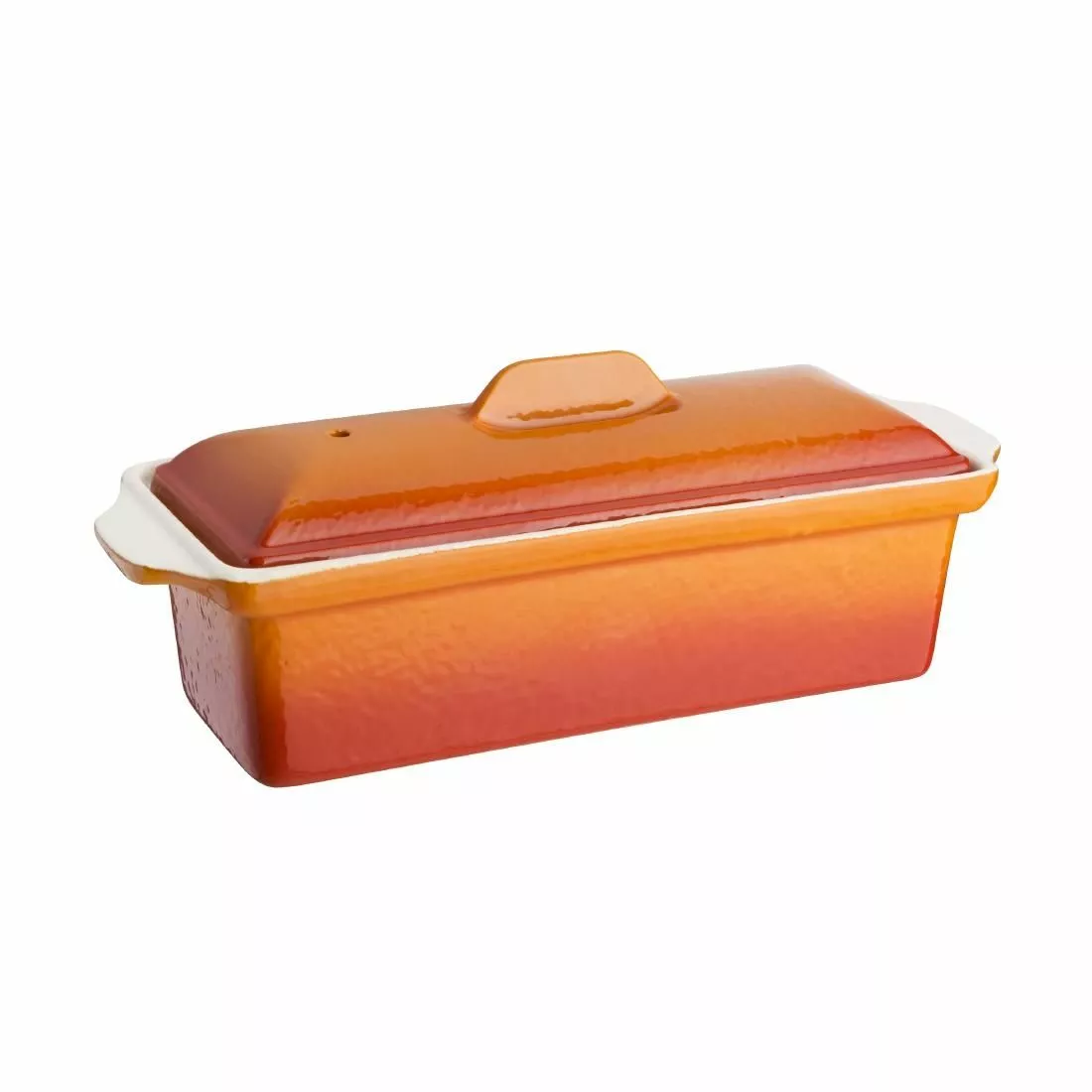 Vogue Orange Pate Terrine Mould 1.3Ltr - W455 1 Vogue Orange Pate Terrine Mould 1.3Ltr - W455