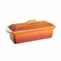 Vogue Orange Pate Terrine Mould 1.7Ltr - W456