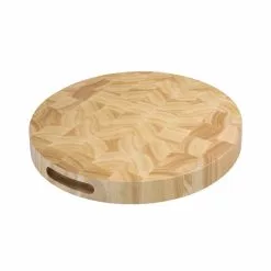 Vogue Round Wooden Chopping Board - C488
