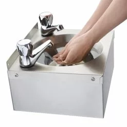 Vogue Stainless Steel Hand Wash Basin - P088 -Food & Catering Disposables Sales vogue stainless steel hand wash basin p088 407 p5B45D