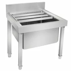 Vogue Stainless Steel Janitorial Sink