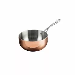 Vogue Tri Wall Copper Flared Saute Pan 200mm - CM677