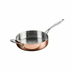 Vogue Tri Wall Copper Saute Pan 240mm - CM676
