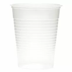 *Non-Branded Water Cooler Cups Translucent 200ml / 7oz (Pack Of 2000) - U212