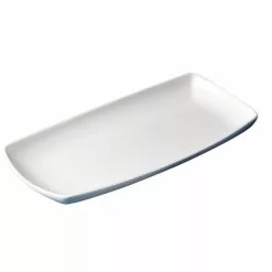 Churchill X Squared Plate Rectangular White 14.3 X 29.5cm (12 Pack) - B8254